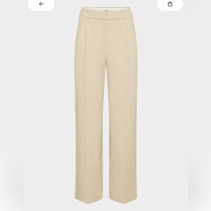 Aritzia Effortless Pant Size 6 Marcona Beige